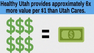 Utah Cares: fewer services to fewer people, greater cost than Healthy Utah
