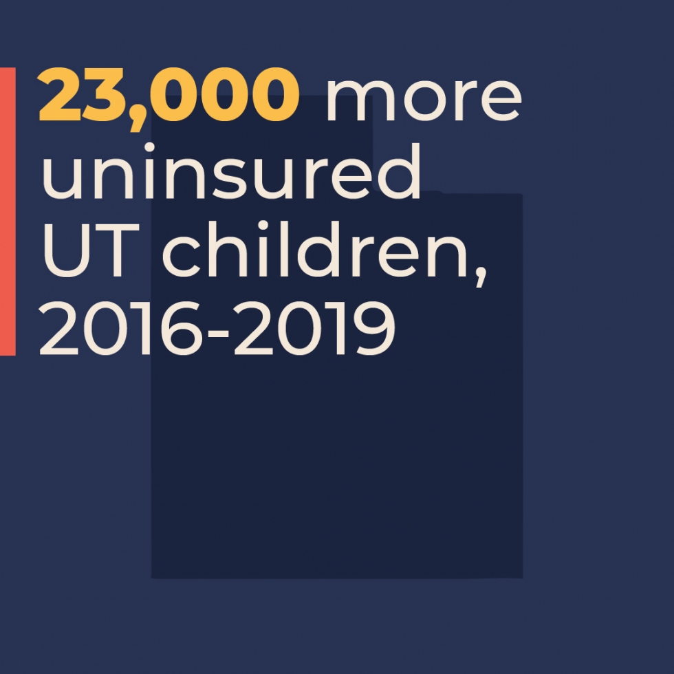 New Data Finds Number of Utah Uninsured Children Increasing at Alarming Rate